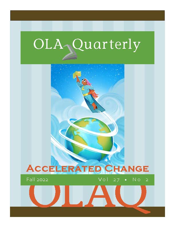 OLA Quarterly cover image, Volume 27, Issue 2